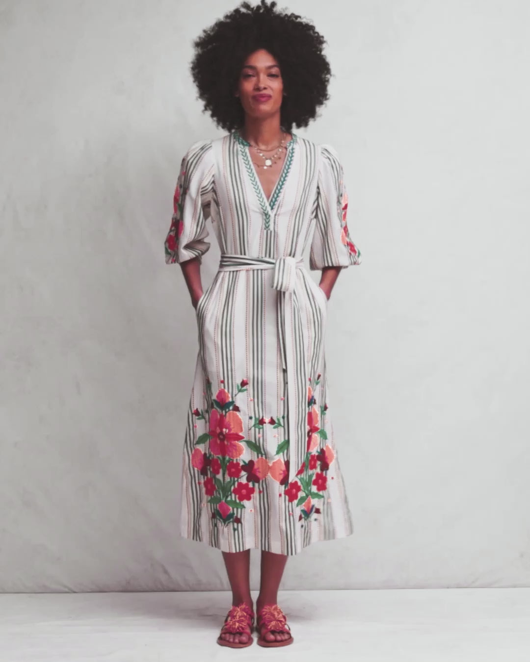 Octavia Baumwollkleid