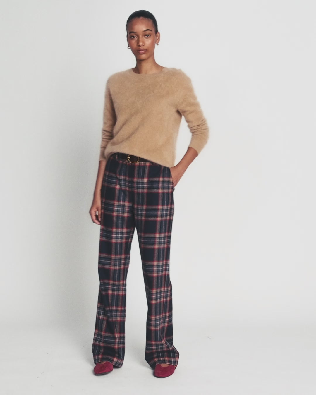 Fitzrovia Hose aus Wollmischung