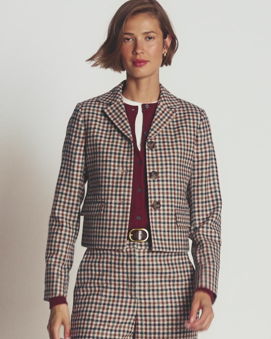Dartmouth Blazer aus Wollmischgewebe